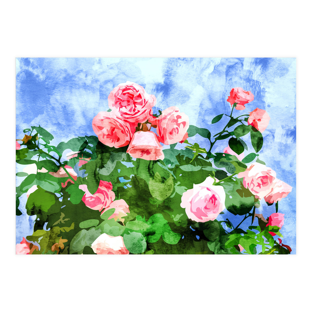 Love Planted A Rose & The Whole World Turned Sweet (Print Only)