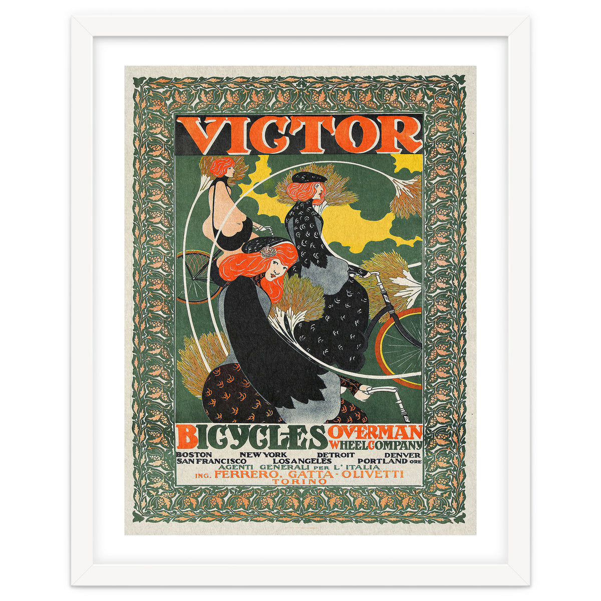 Victor Bicycles Advertisment