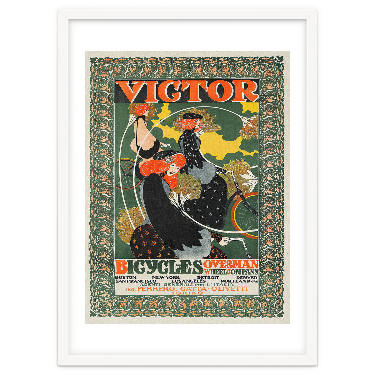 Victor Bicycles Advertisment