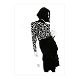 Untitled #39 - Woman in animal print (Print Only) thumbnail