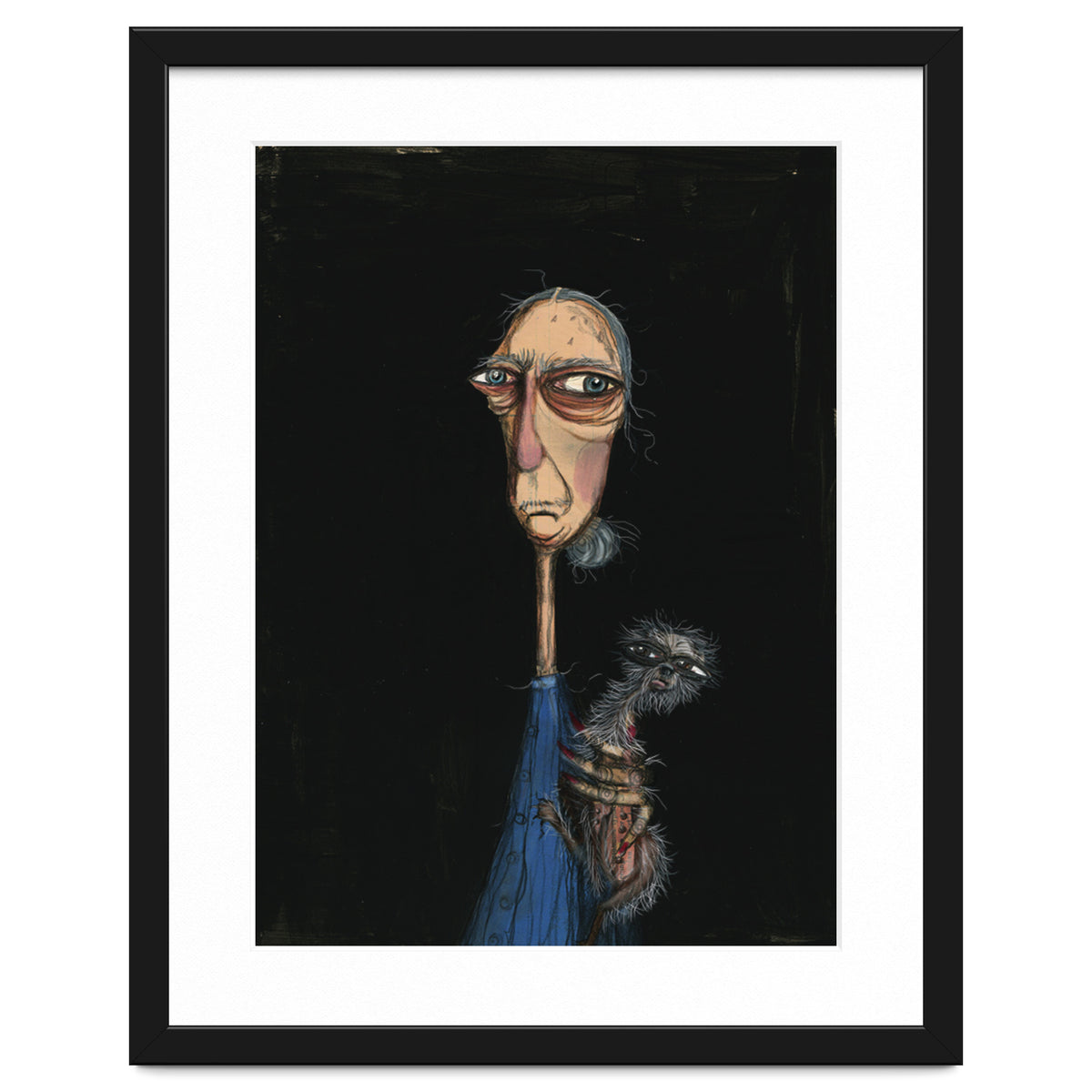 Woman Holding A Chihuahua