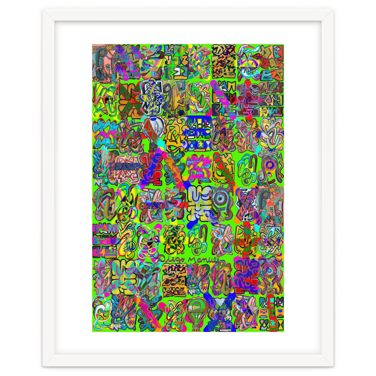 Graffitis 2021 Tapiz 103