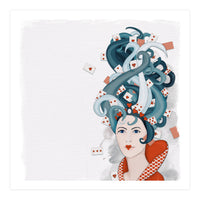 Rococo: Queen of hearts (Print Only)