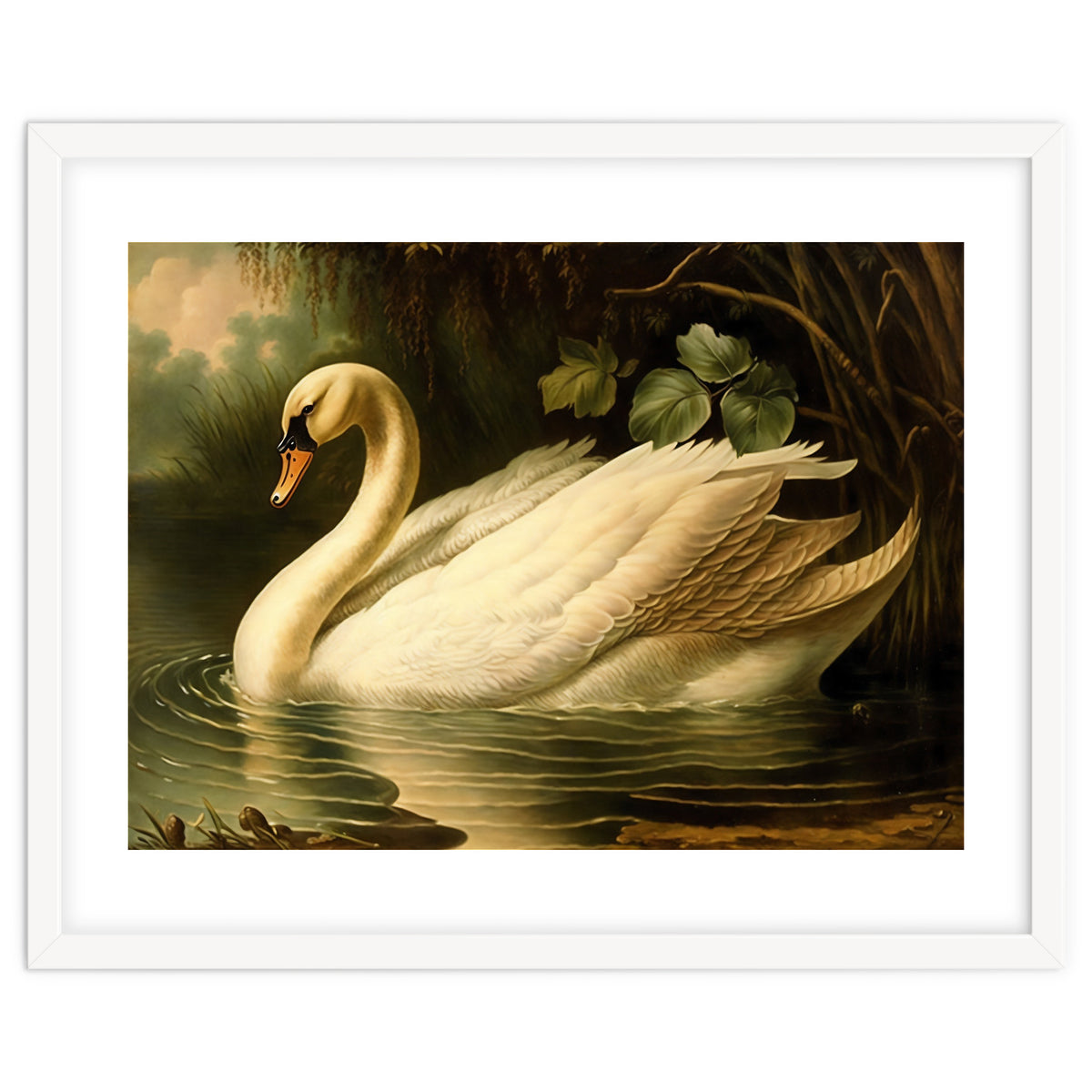 Swan Classic Painting