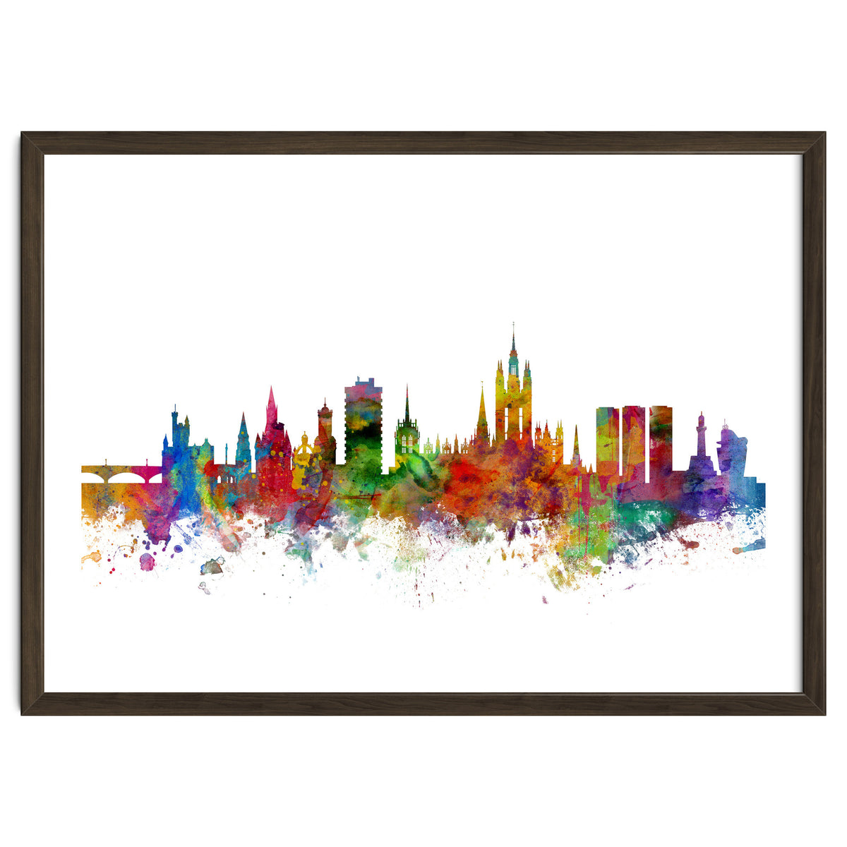 Aberdeen Scotland Skyline