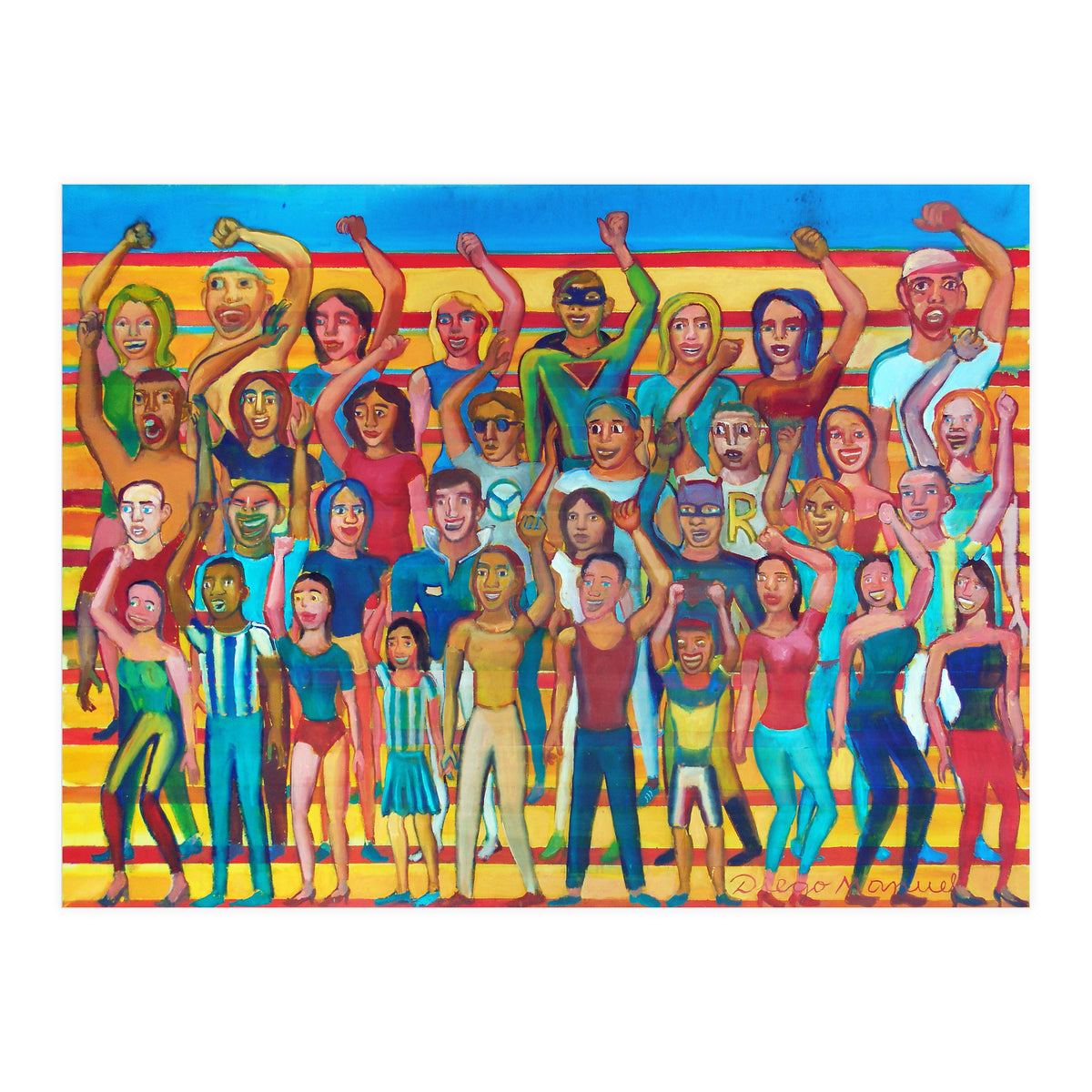 Hinchada Multicolor 2 (Print Only)