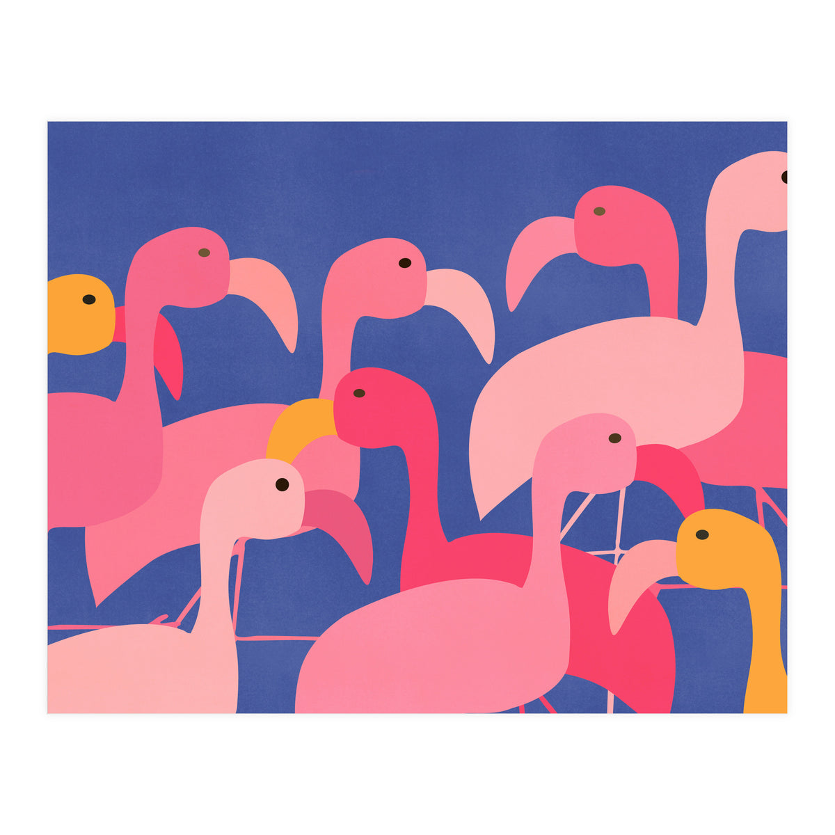 Flamingo Party (Print Only)