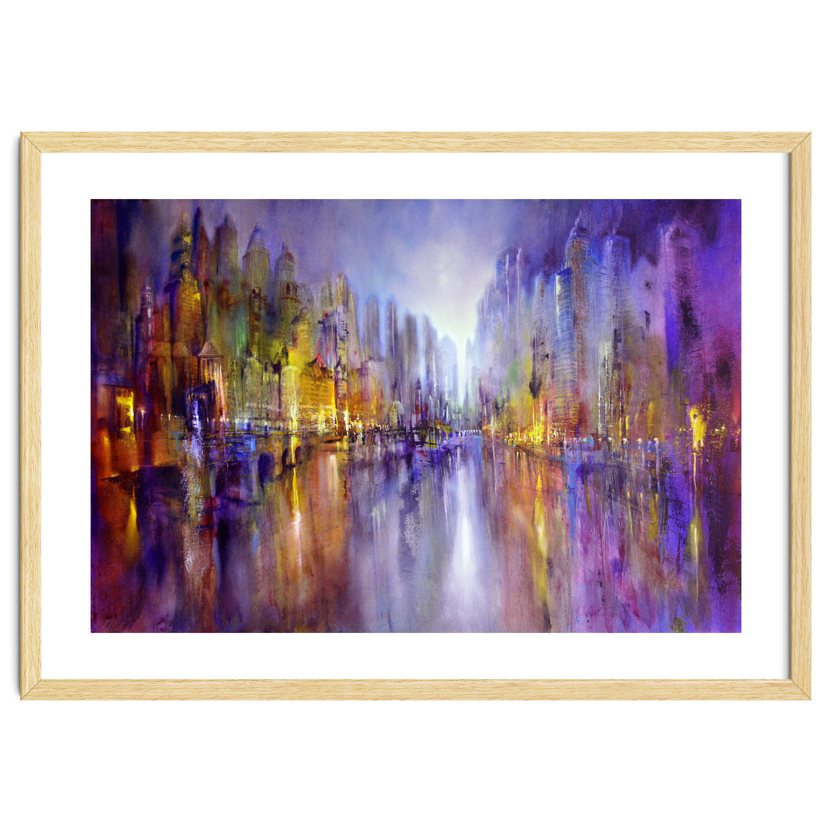 Stadt Am Fluss - city on the riverside