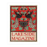 Lakeside Magazine (With Peacocks) (Print Only) thumbnail