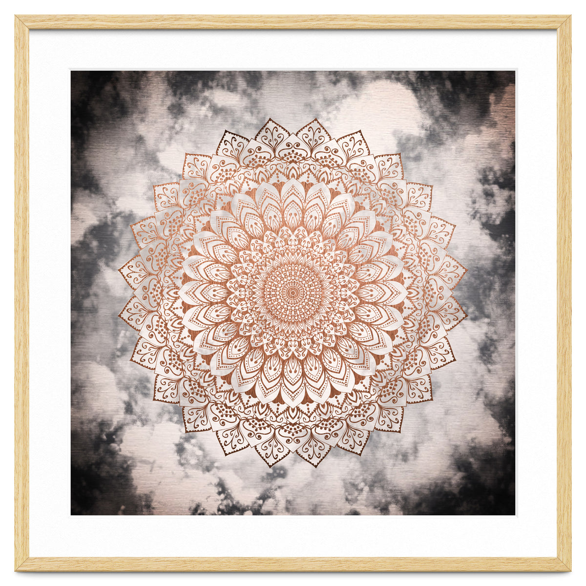 Rose Night Mandala