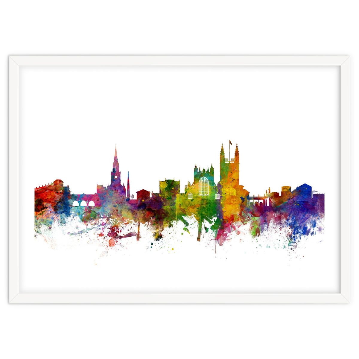 Bath England Skyline Cityscape