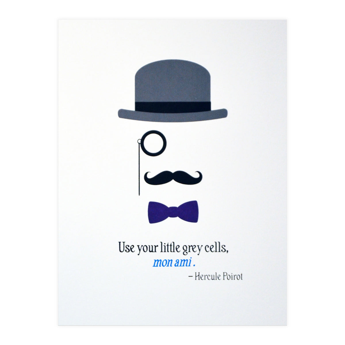 H Poirot Blue (Print Only)