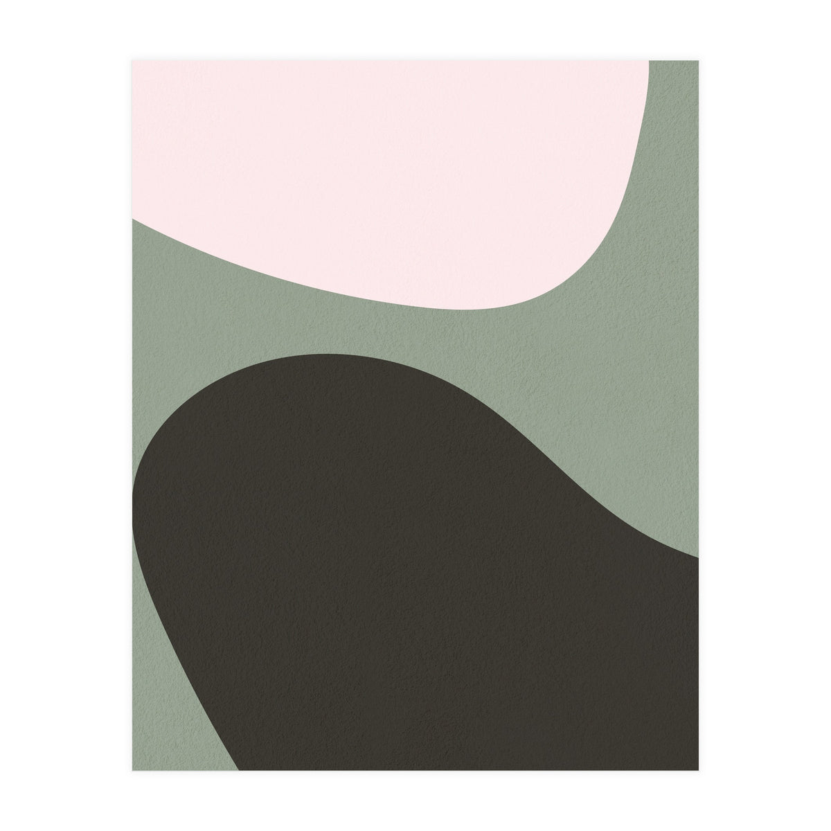 Modern Nordic Abstract Shapes (Print Only)