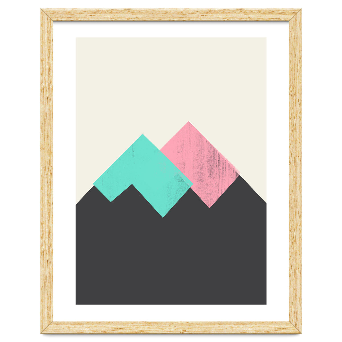 Pastel Mountains I