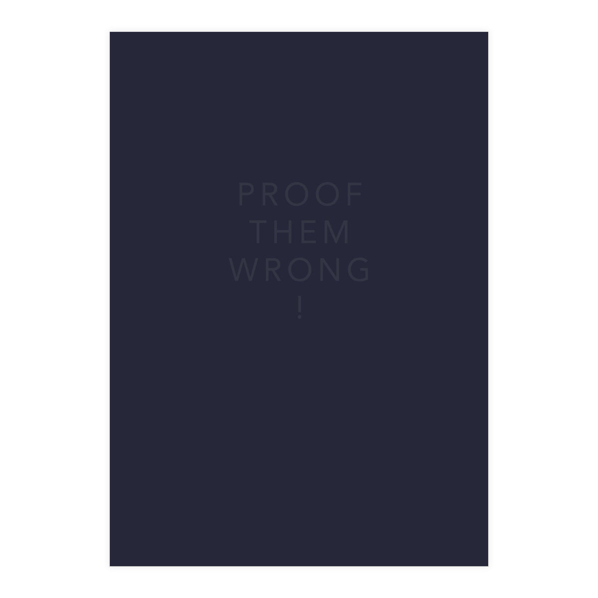 PROOF THEM (Print Only)