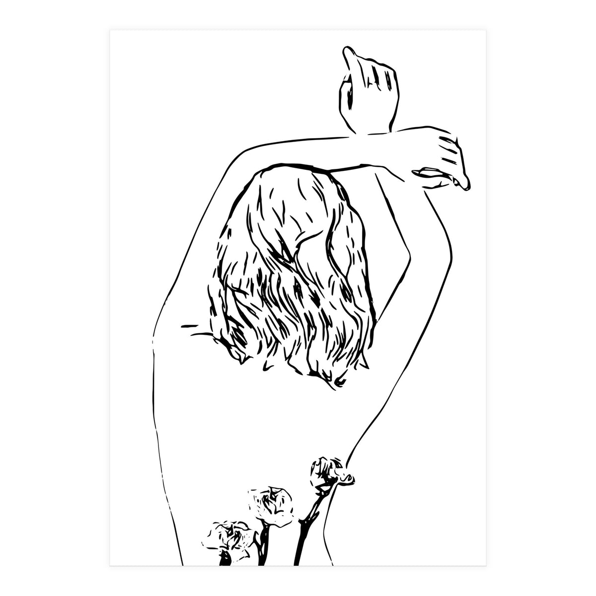 Oblivious #drawing #illustration (Print Only)