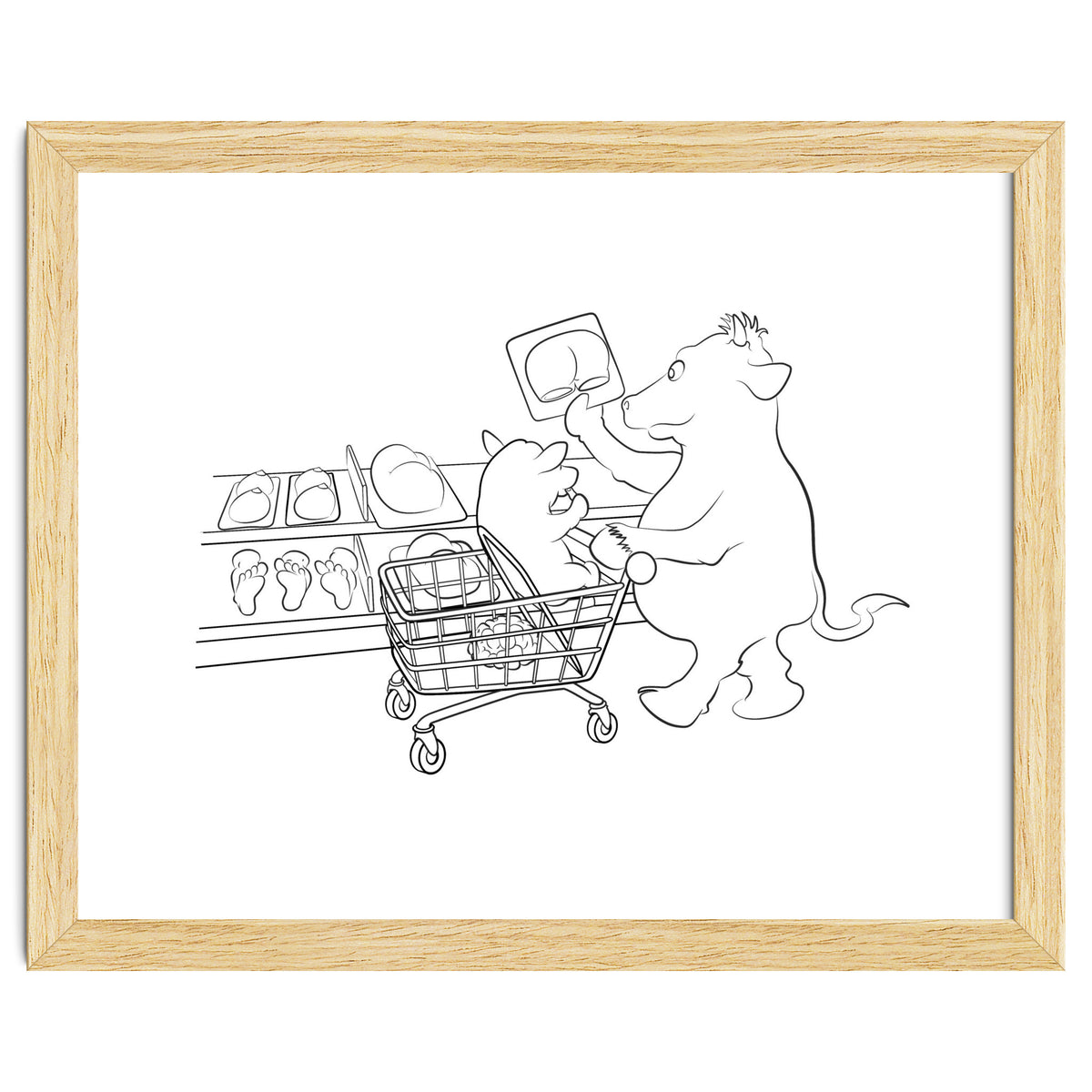 Supermarkey Cow Mandos