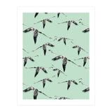 Flight of flamingos (Print Only) thumbnail