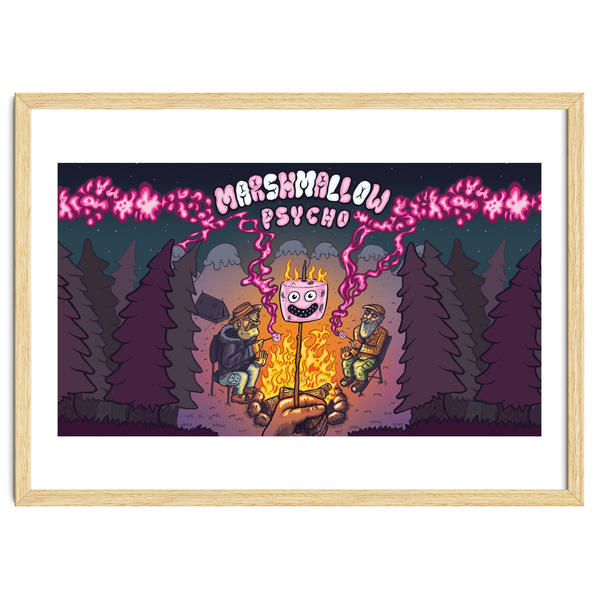 Marshmallow Psycho 12.3% ABV Bourbon Barrel Aged Marshmallow Stout