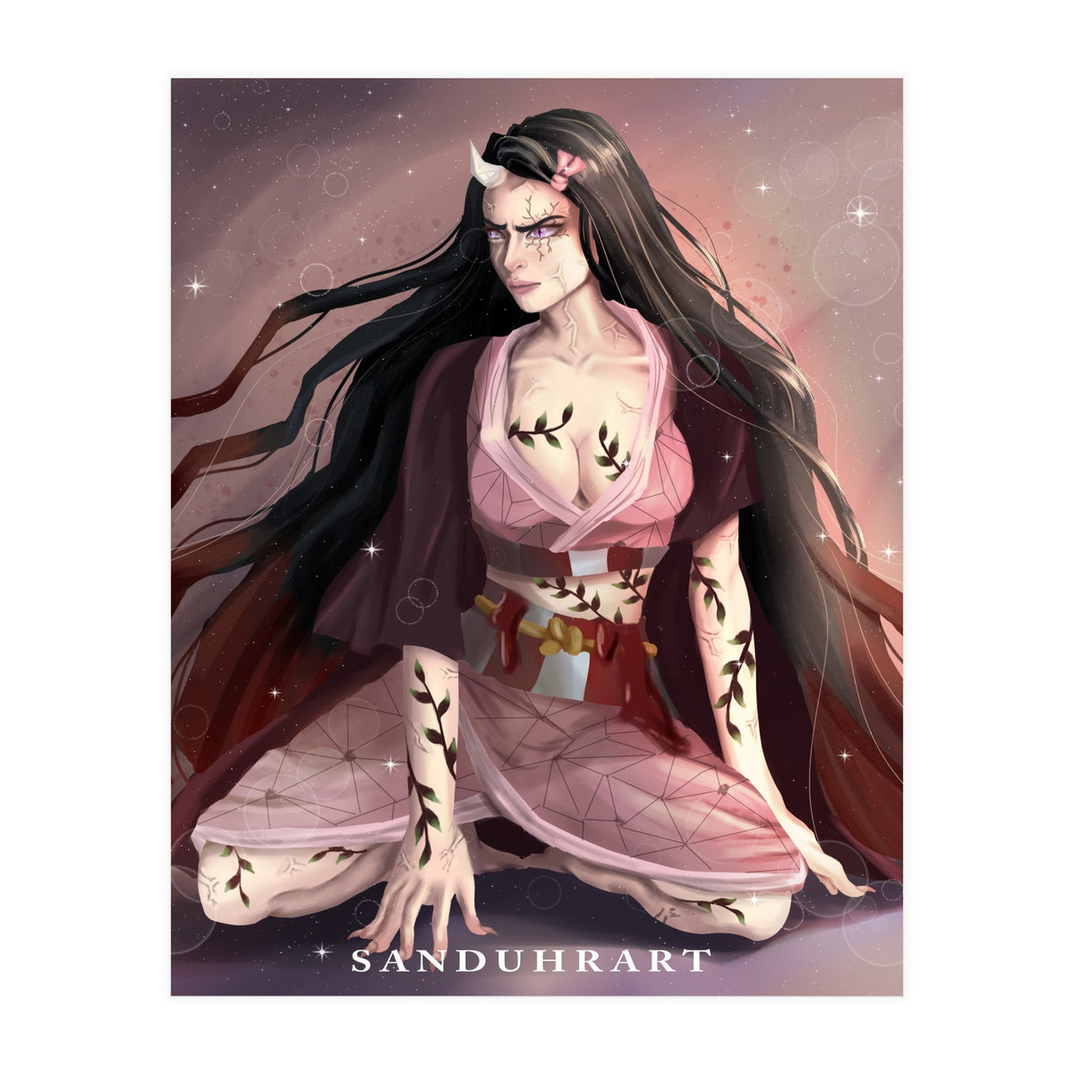 Nezuko Demon Form (Print Only)