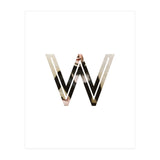 Letter W - (Impress) (Print Only) thumbnail