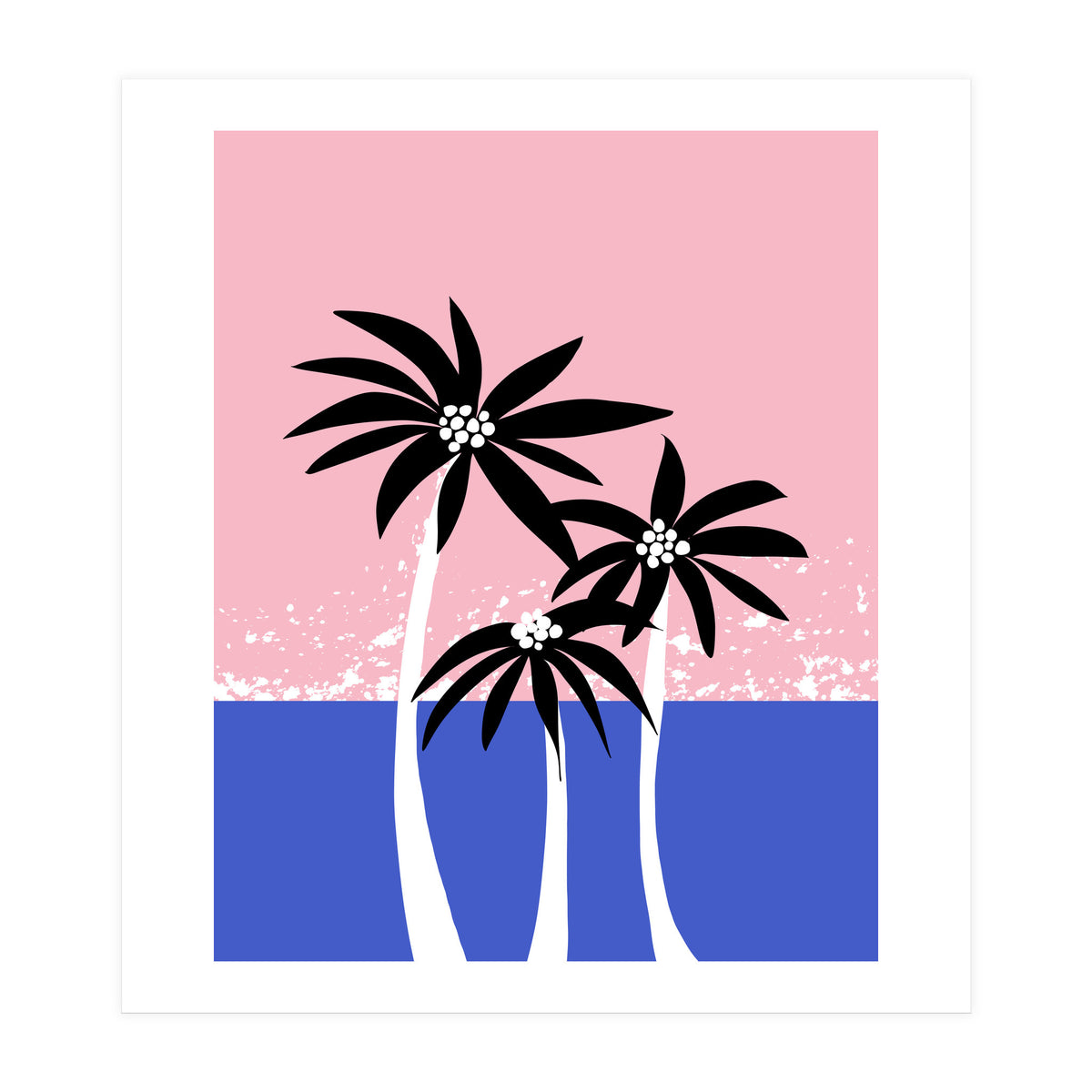 Sweet palm trees (Print Only)