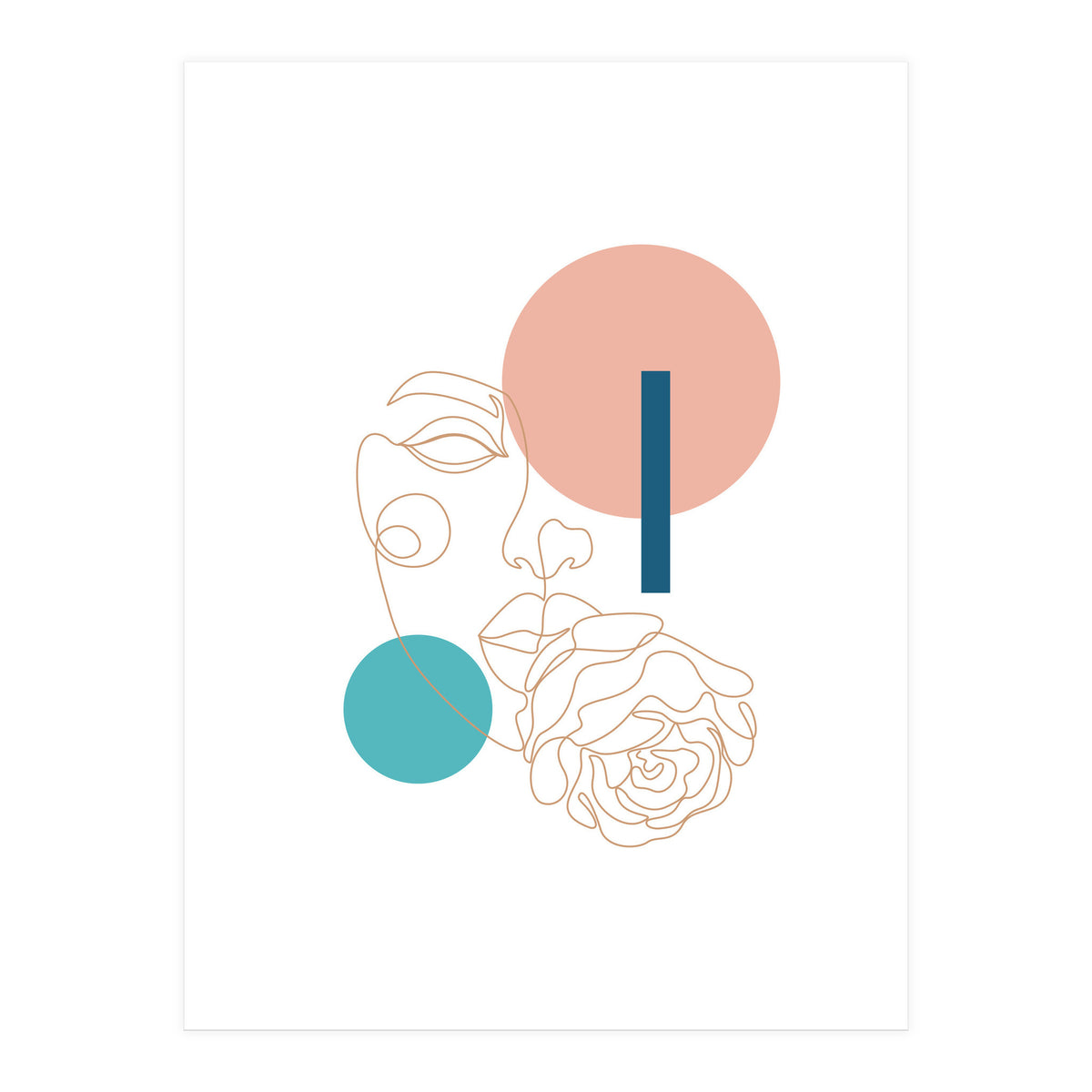 rose lady (Print Only)