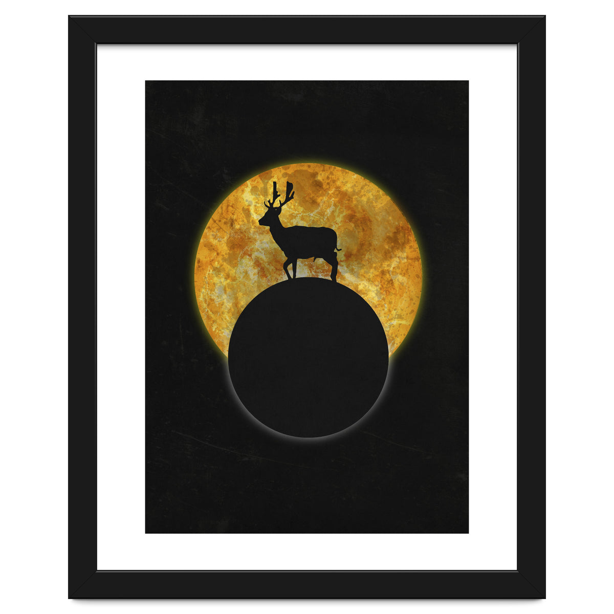 Deer On The Moon