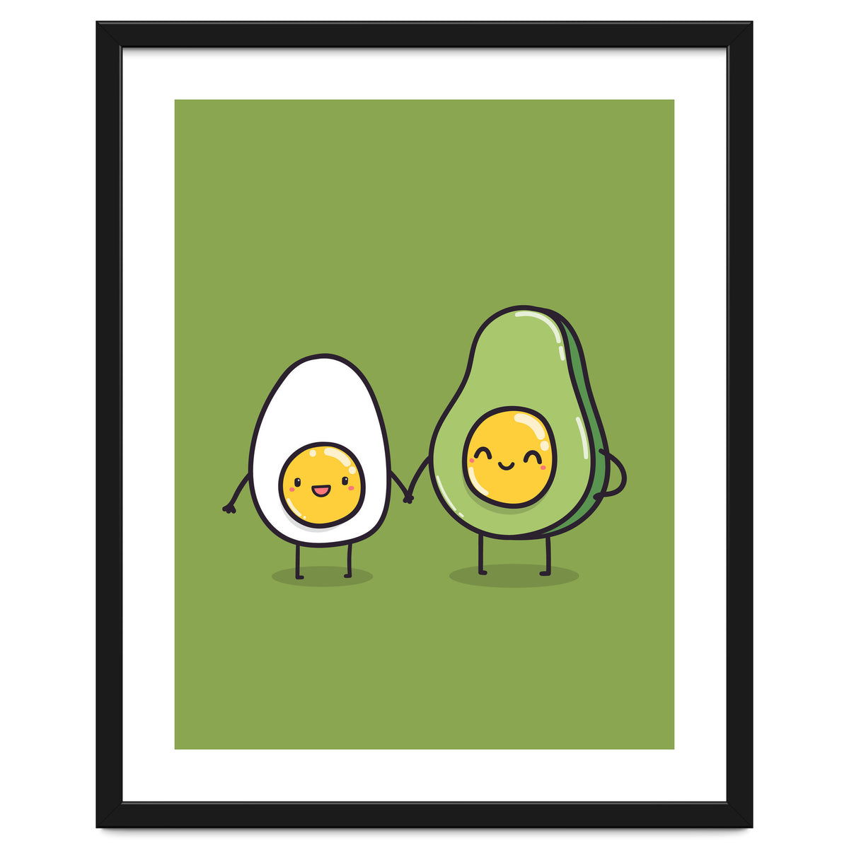 Egg Avocado best friends