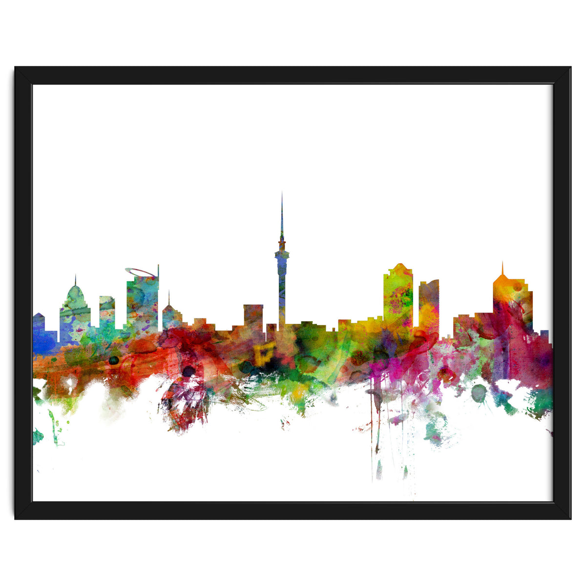 Auckland New Zealand Skyline