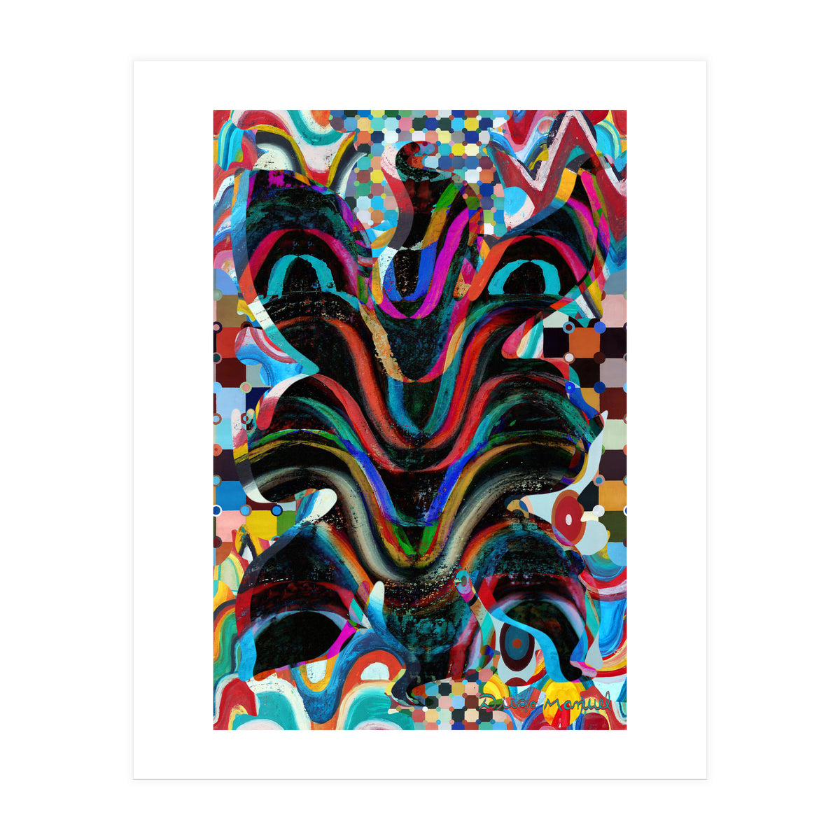 Pop Abstract 2023 Tapiz 80 (Print Only)