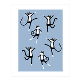 Dancing Cats (Print Only) thumbnail