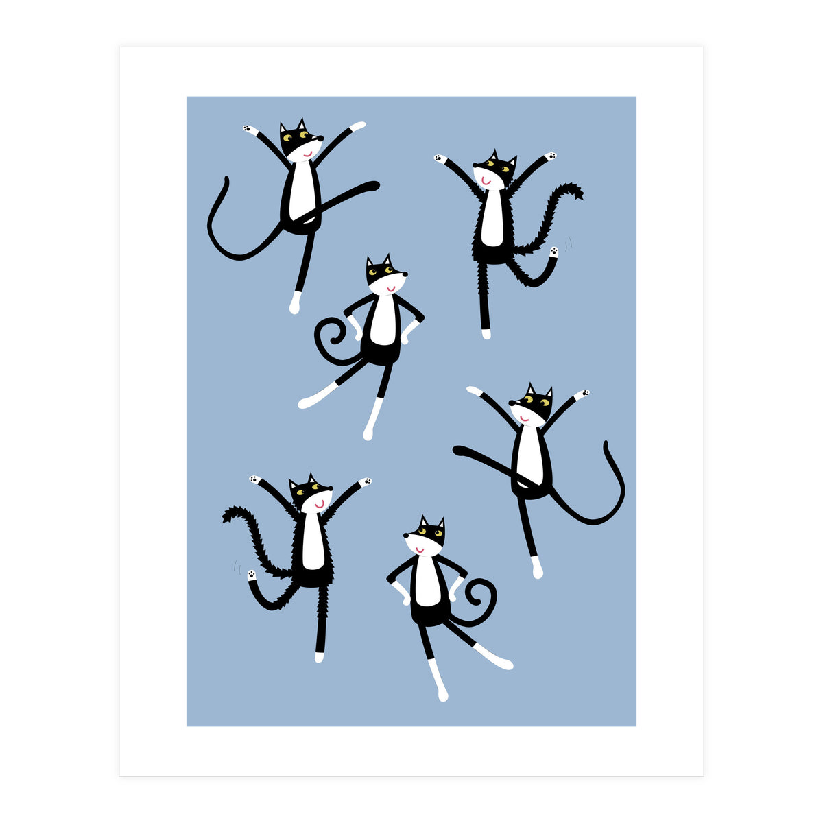 Dancing Cats (Print Only)