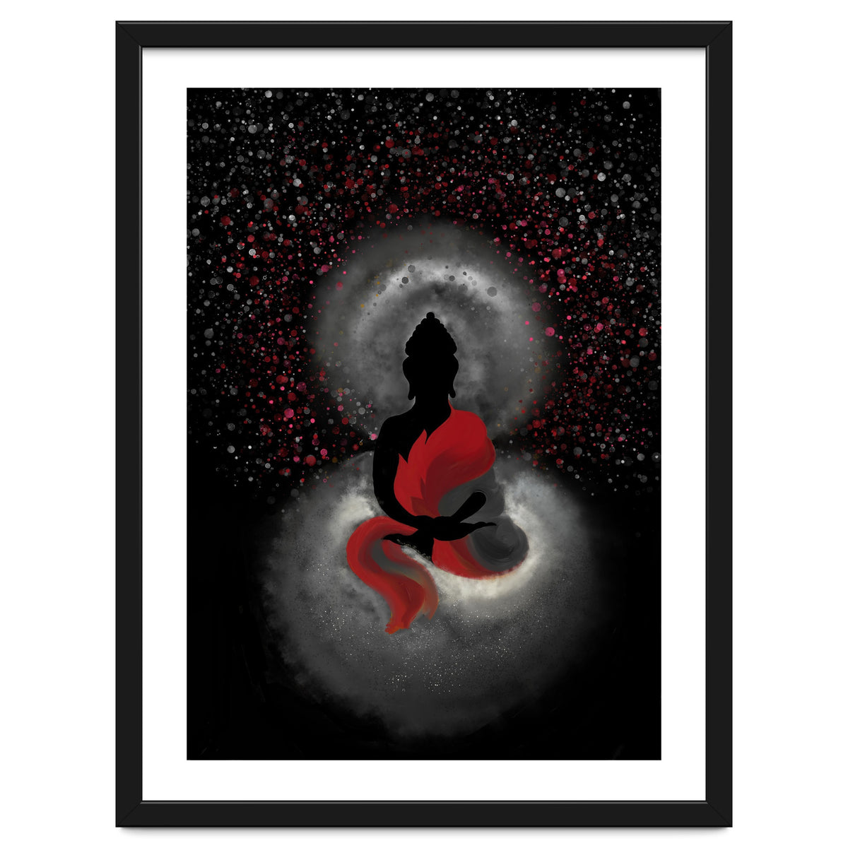 Cosmic Buddha Red