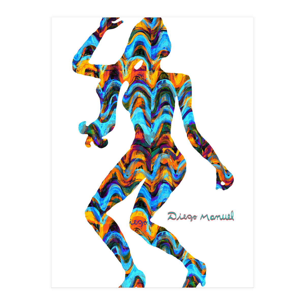 Dance Girl B 8 (Print Only)
