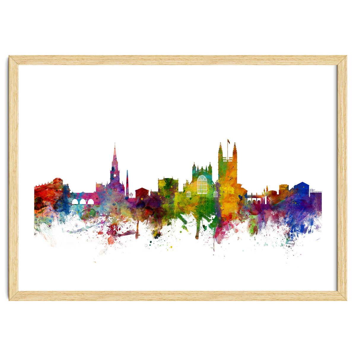 Bath England Skyline Cityscape