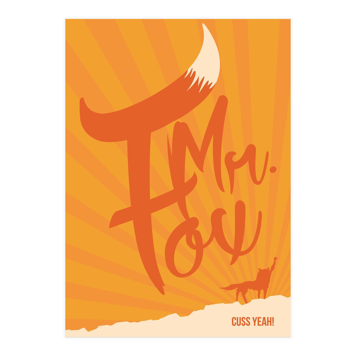 Fantastic Mr. Fox movie poster (Print Only)