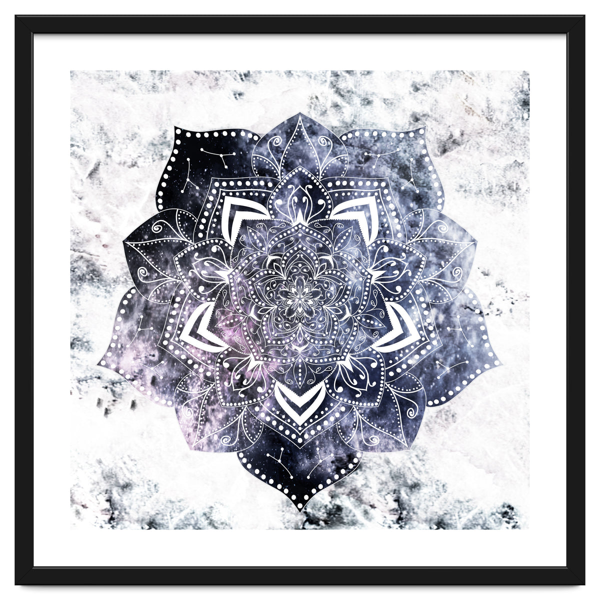 Cancer Constellation Mandala