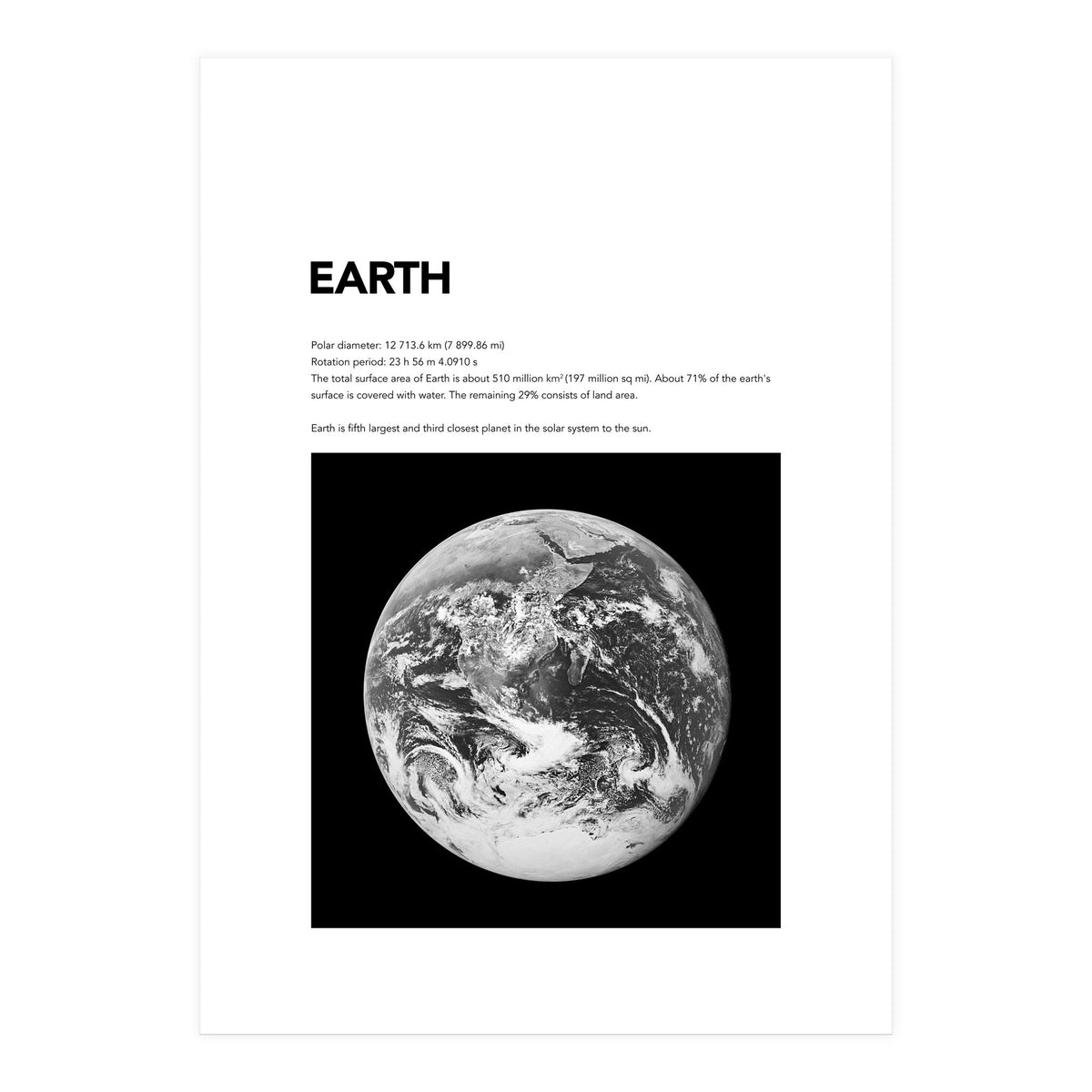 EARTH (Print Only)