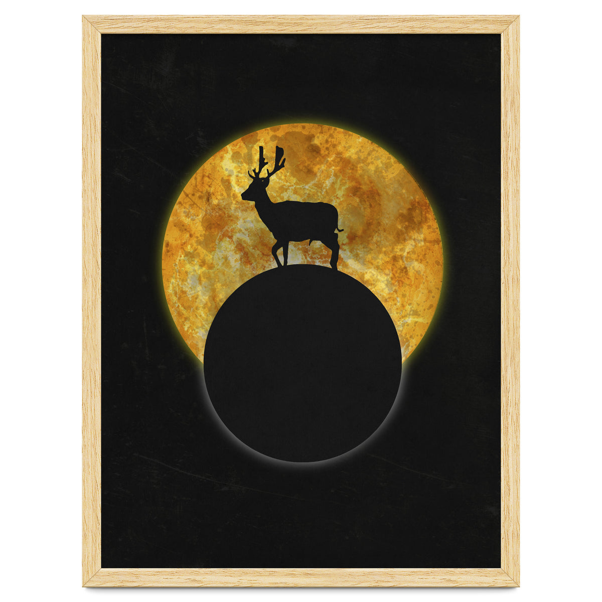 Deer On The Moon