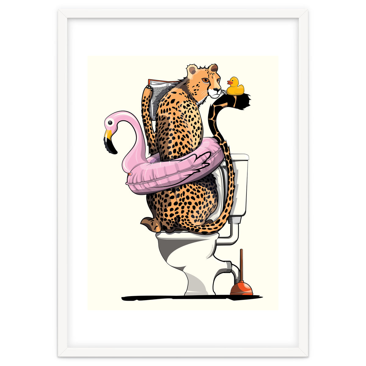 Cheetah on the Toilet, Funny Bathroom Humour