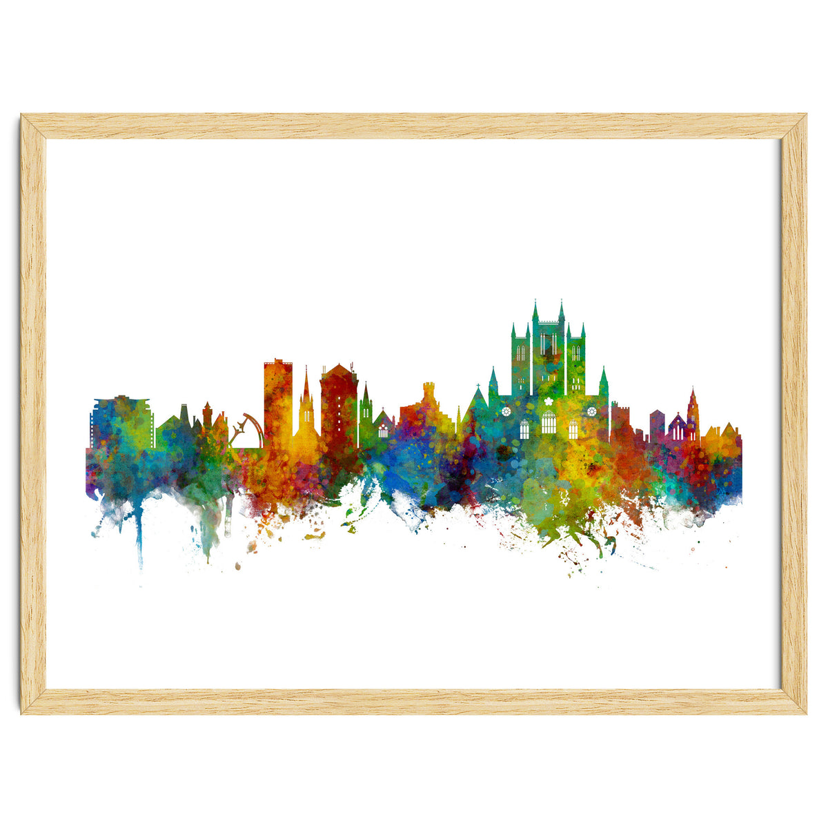 Lincoln England Skyline