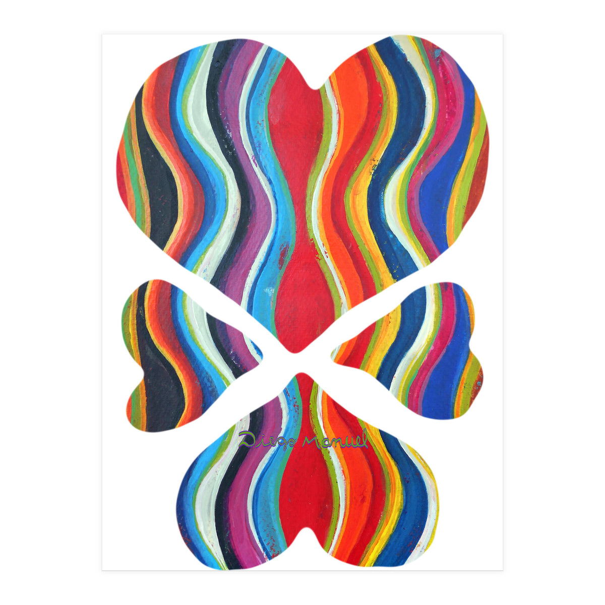 4 Corazones 14  (Print Only)