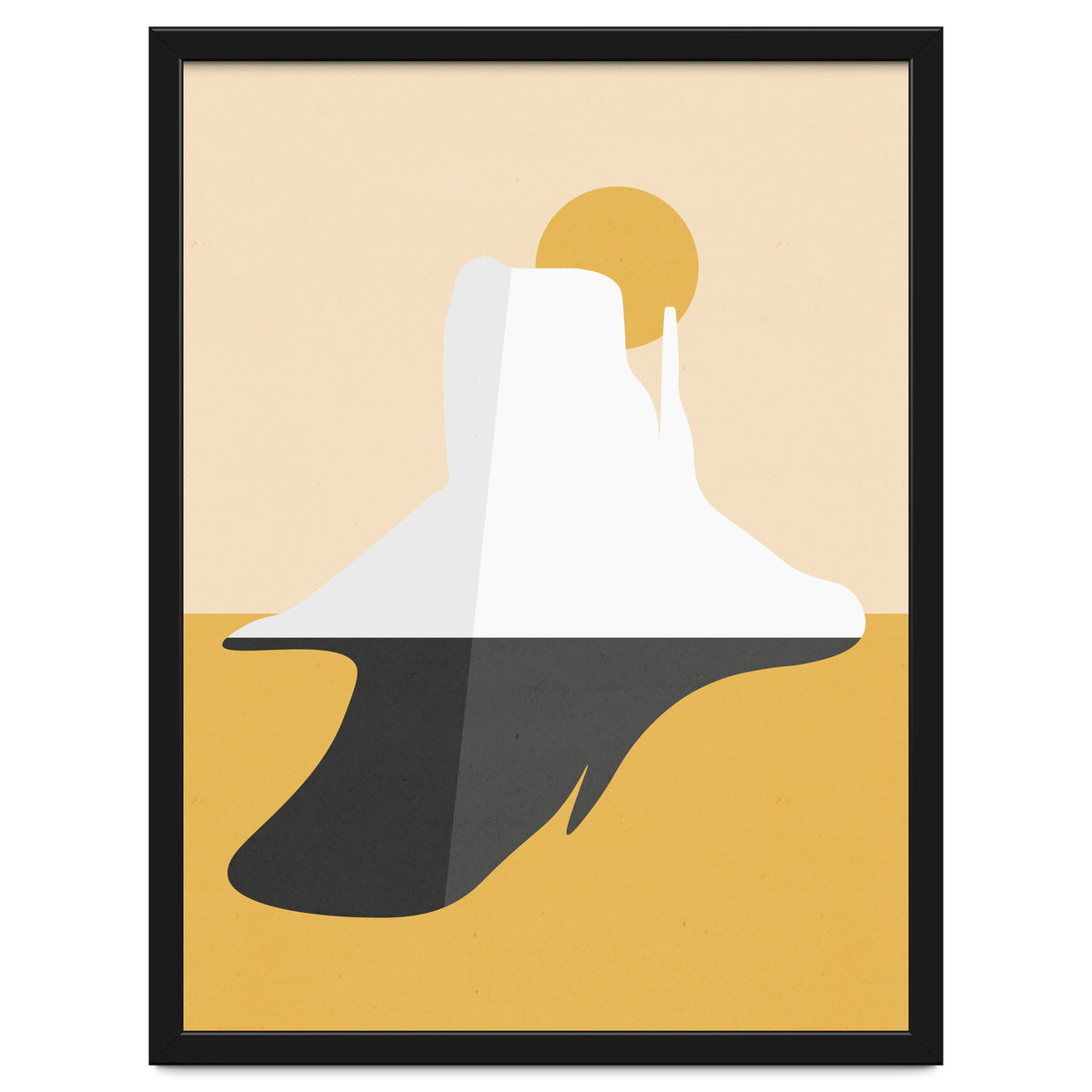 Abstract Mesa - Golden Desert