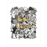 Doodle 68: Cat Lover (Print Only) thumbnail