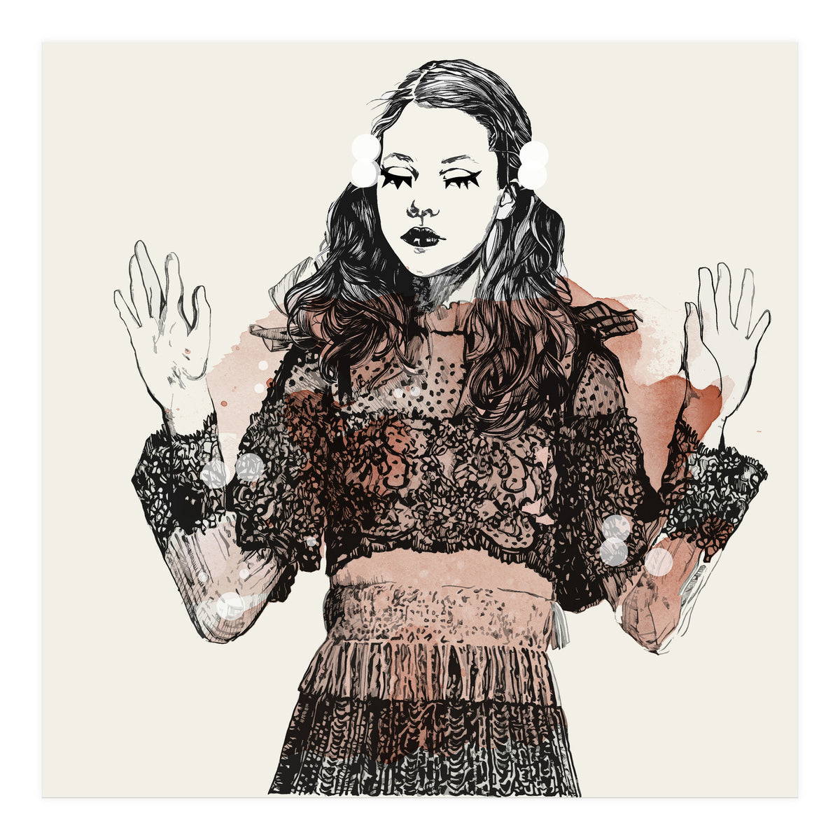 Dancing Girl (Print Only)