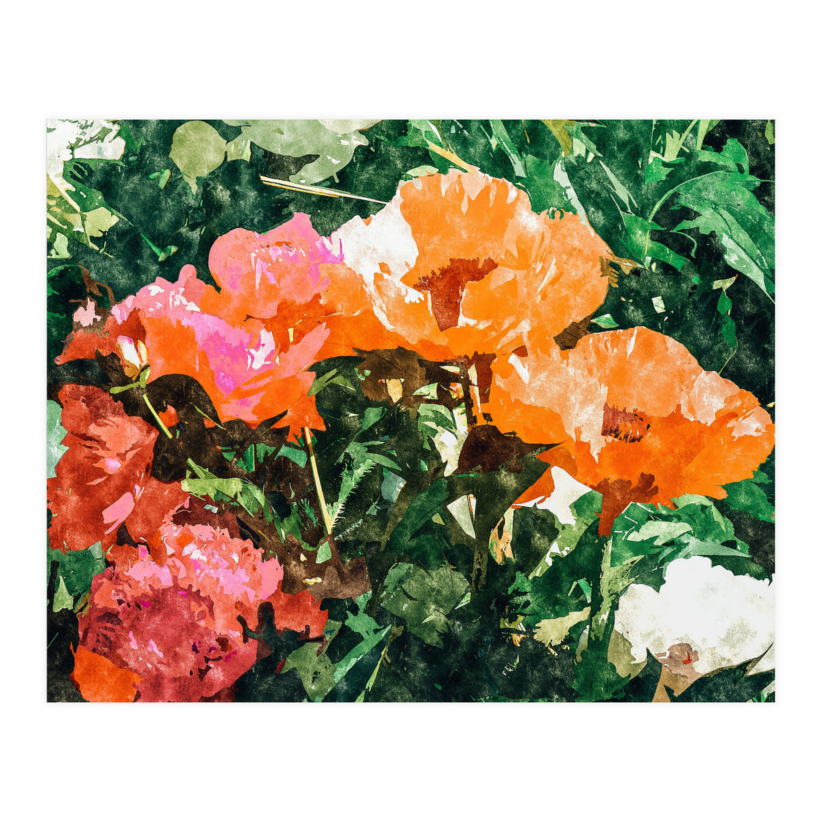 Blossoming Florals (Print Only)