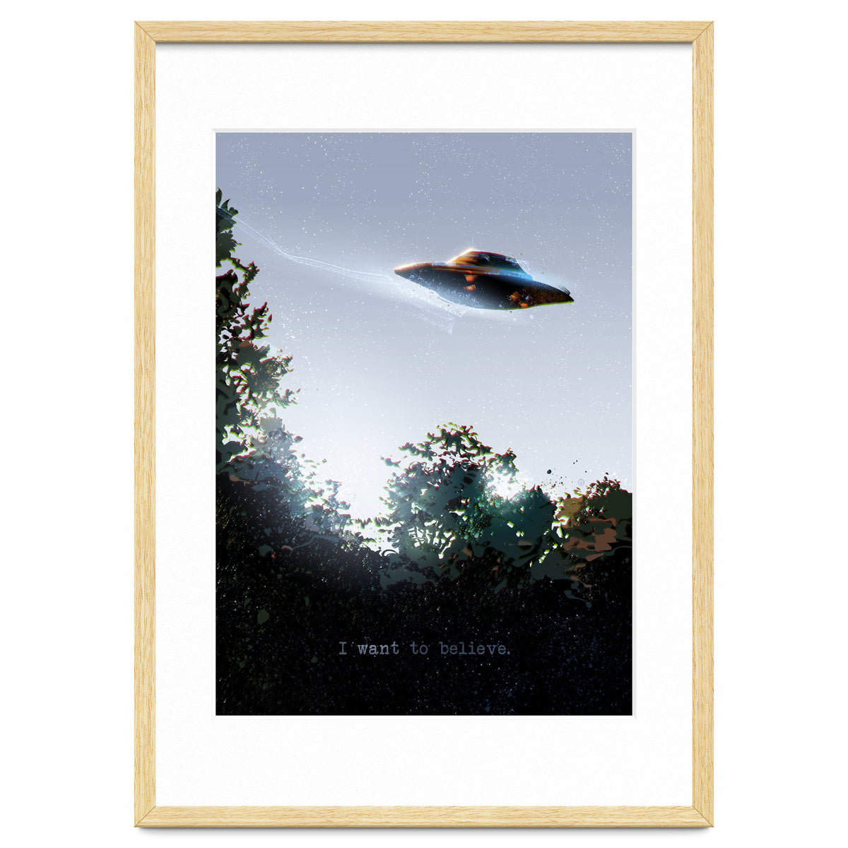 I Want To Believe Displate