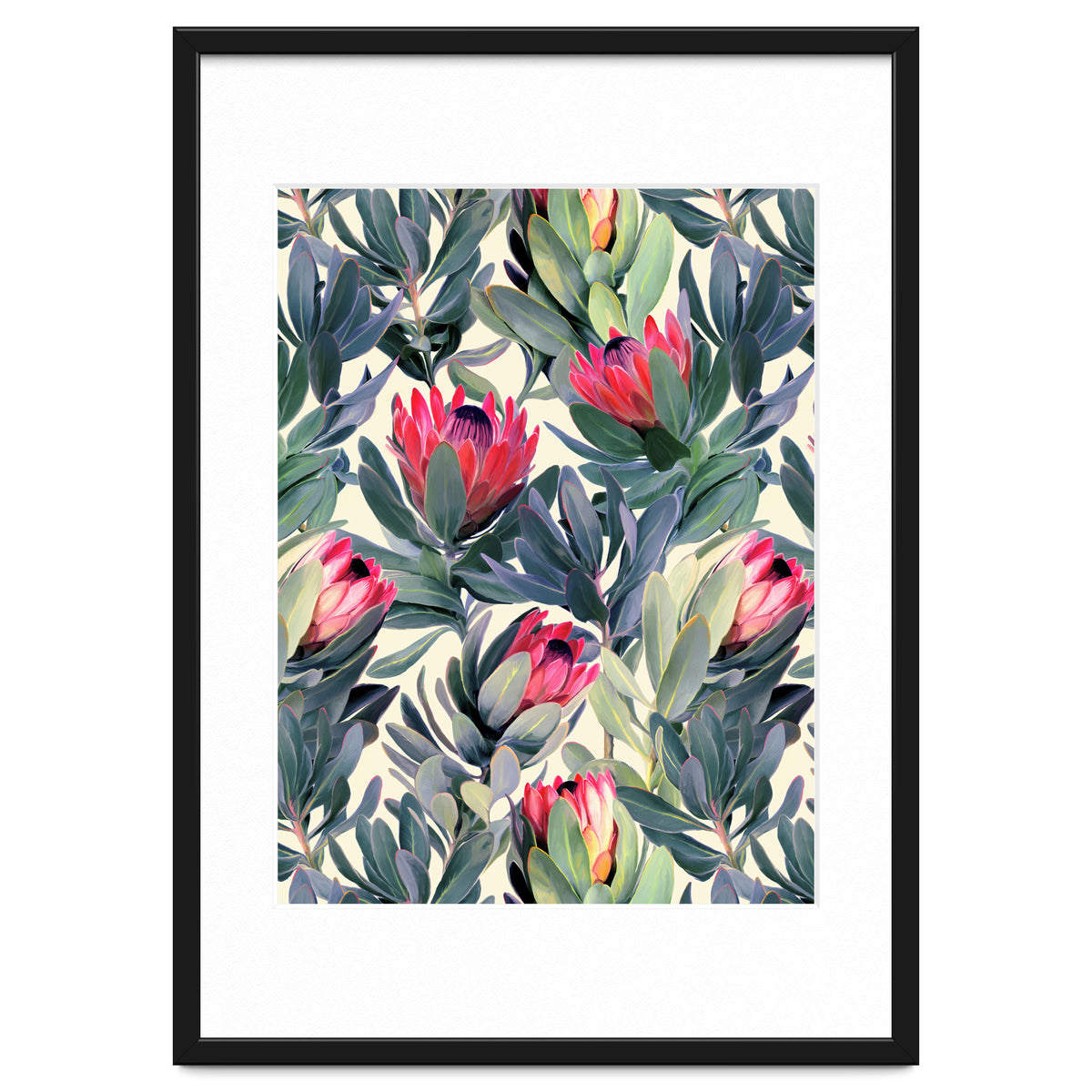 Painted Protea Pattern