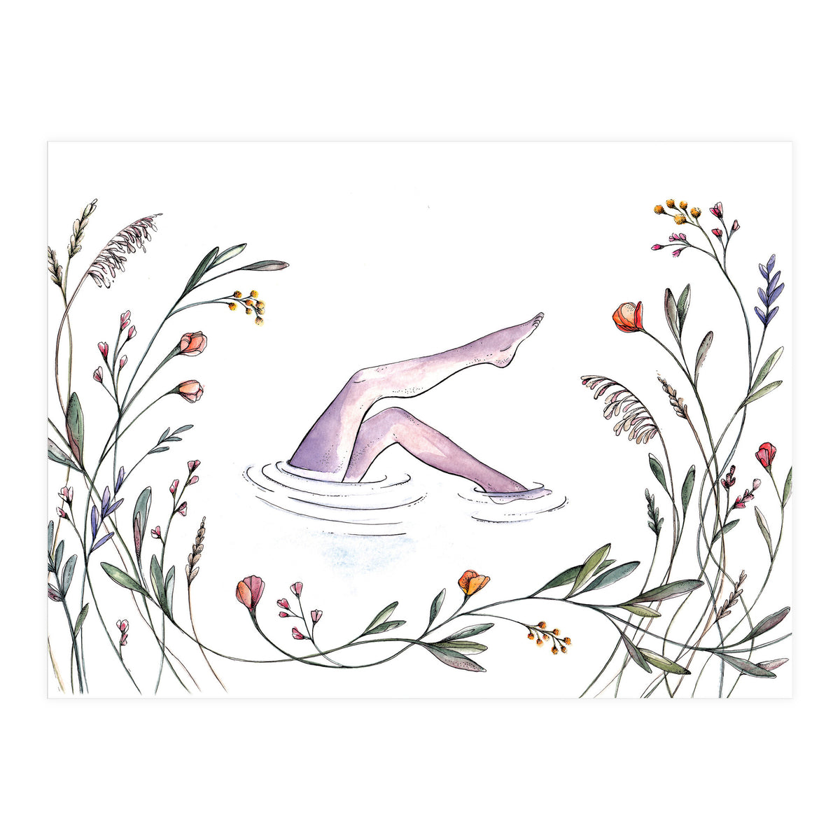 Relaxing (Print Only)